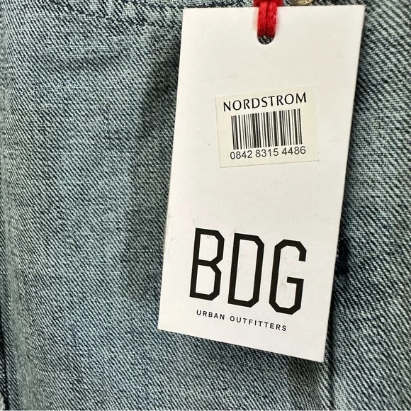 NWT BDG Urban Outfitters Carter Patchwork Loose Fit High Rise Jeans Size 29 - Picture 8 of 16